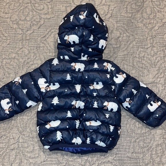 Konbeca Baby Blue Winter Puffer Jacket - Picture 2 of 11